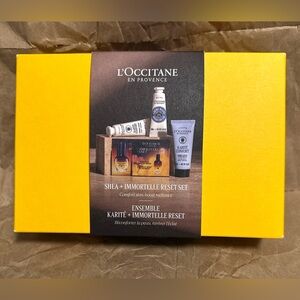 L'OCCITANE Shea Immortelle Skincare Collection Set.